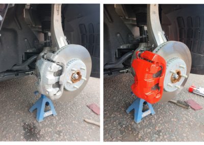 brake caliper painting manchester