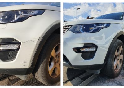 car bumper scuff respray