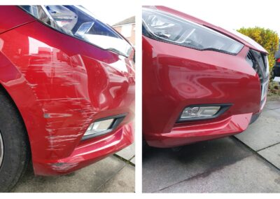 scratched bumper repairs